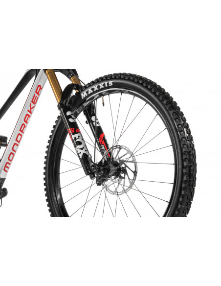 MONDRAKER SUPERFOXY Carbon RR 2021 Silver Carbon Red
