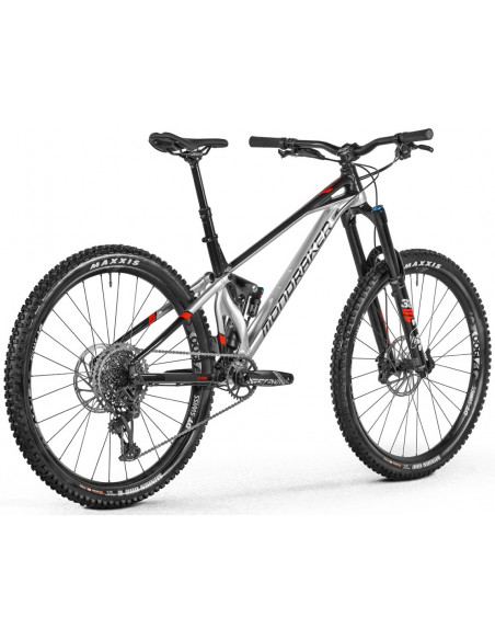 MONDRAKER SUPERFOXY R 2021 Silver/Black/Red