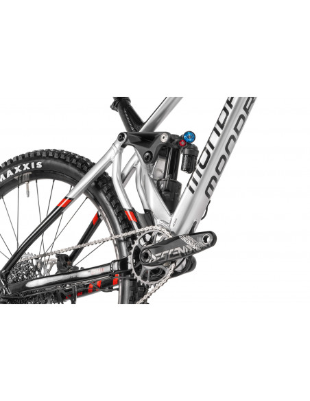 MONDRAKER SUPERFOXY R 2021 Silver/Black/Red
