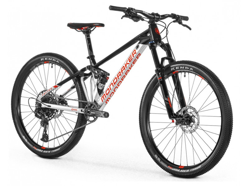 MONDRAKER Factor 26 - 2021 Silver/Red/Black