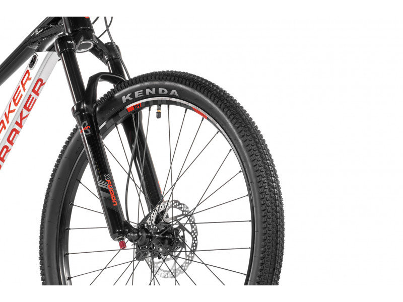 MONDRAKER Factor 26 - 2021 Silver/Red/Black