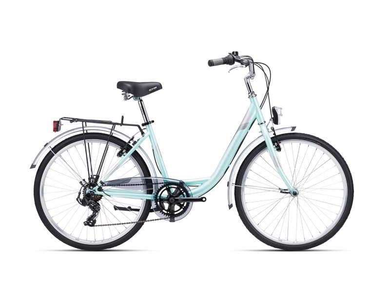 CTM Rower Olivia 2.0 26 turkus perła