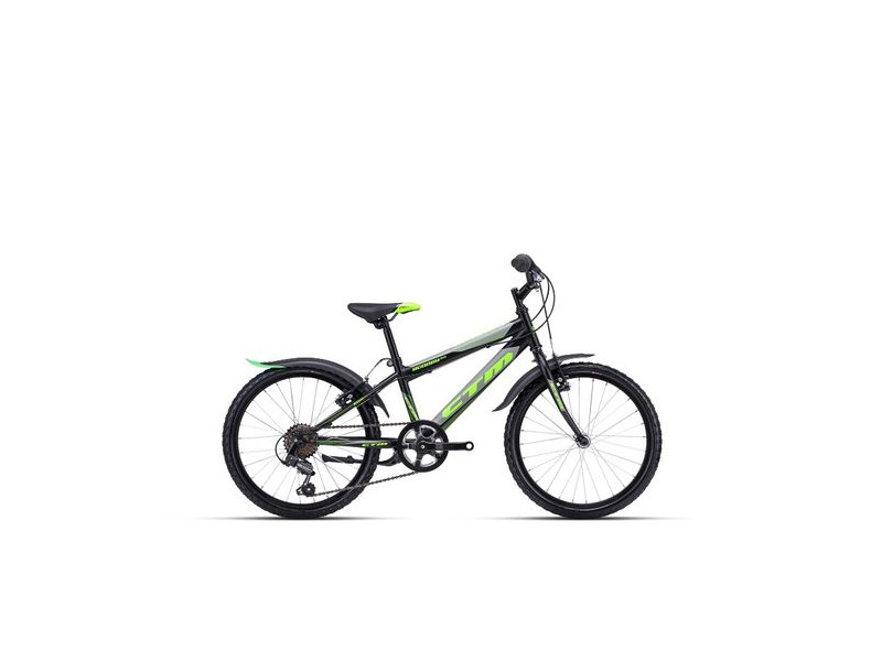 CTM Rower Scooby 2.0 20" czarno zielony