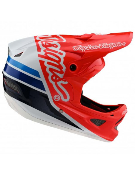 TROY LEE DESIGNS kask D3 FL silhouette red/white rozmiar: XS 52-53cm