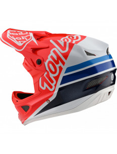 TROY LEE DESIGNS kask D3 FL silhouette red/white rozmiar:...