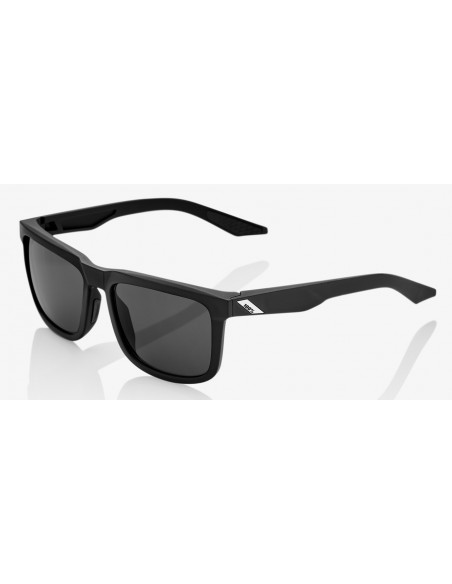100% Okulary BLAKE Soft Tact Black Smoke Lens