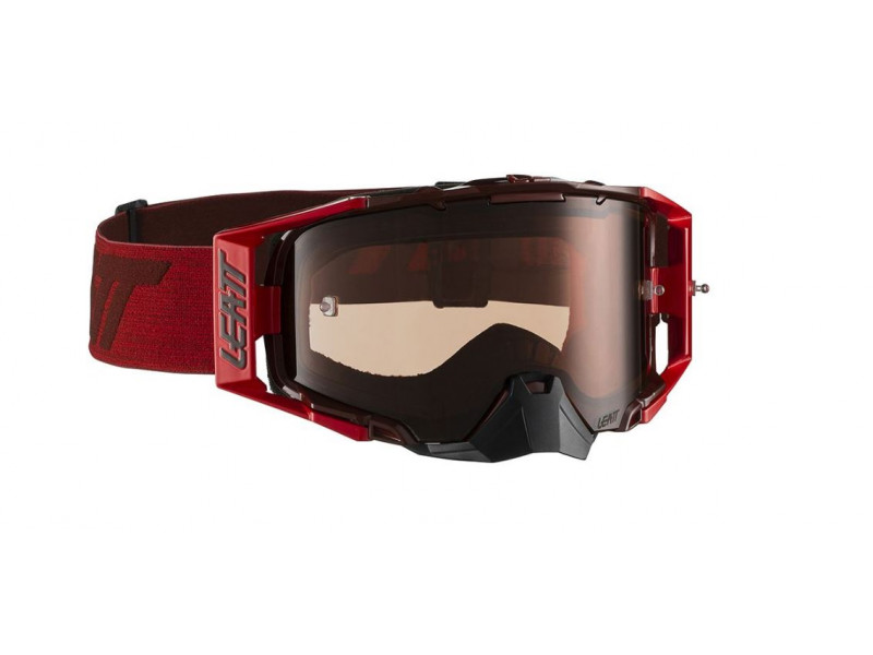 LEATT Gogle Velocity 6.5  ruby/red rose