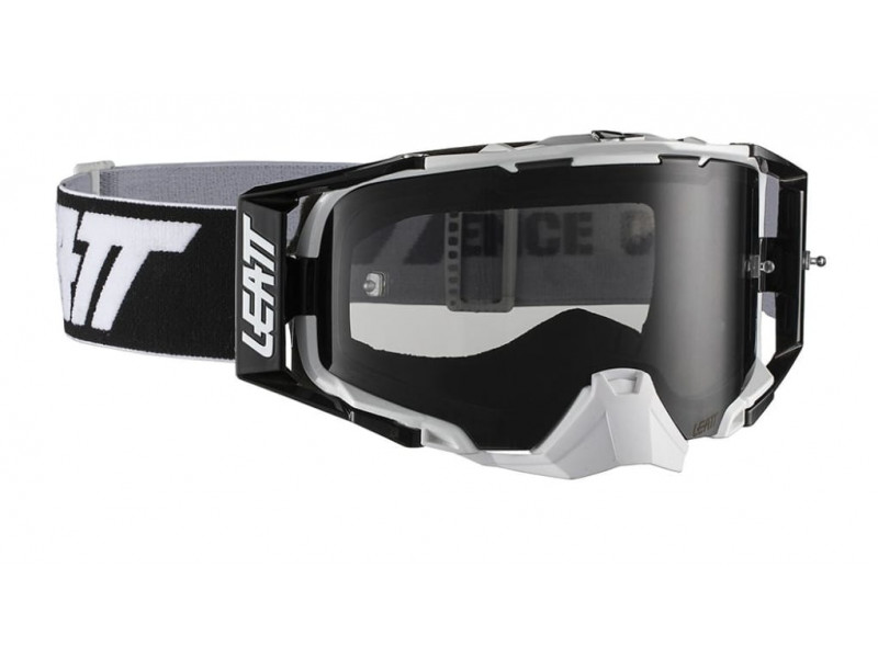 LEATT Gogle Velocity 6.5 black/white light grey