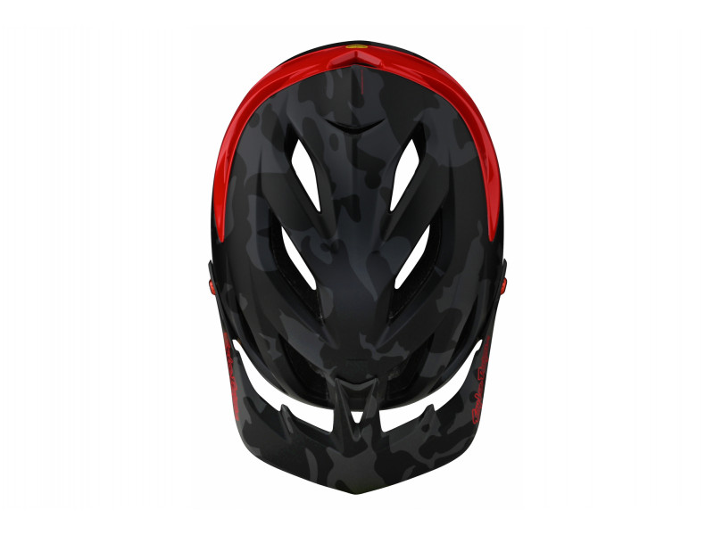 TROY LEE DESIGNS Kask A3 MIPS Camo Grey / Red