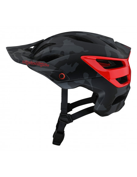 TROY LEE DESIGNS Kask A3 MIPS Camo Grey / Red