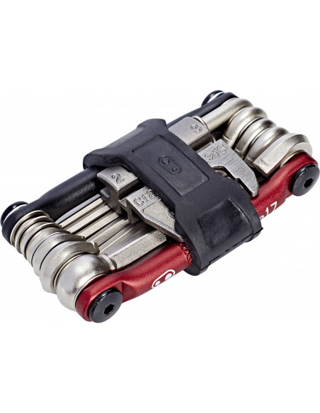 CRANKBROTHERS Klucz wielofunkcyjny Multi 17 Czarno Czerwony