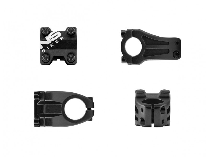 NS BIKES Mostek Chemical 31,8mm Czarny