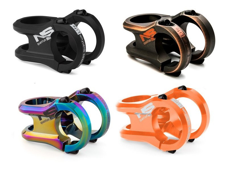 NS BIKES Mostek QUANTUM Lite 31,8mm Czarny