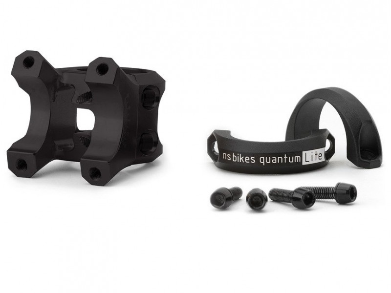 NS BIKES Mostek QUANTUM Lite 31,8mm Czarny