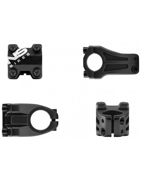 NS BIKES Mostek Chemical 25,4mm Czarny