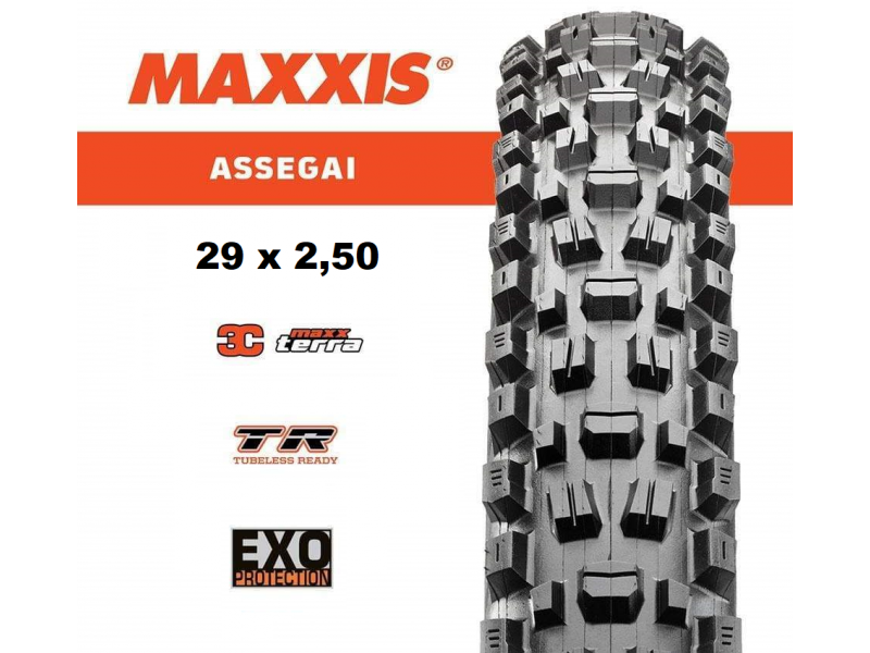 MAXXIS ASSEGAI 29x2,5 WT 3CT EXO TR 60 TPI Maxx...