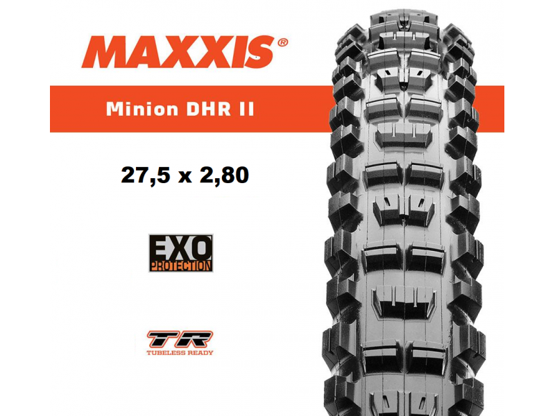 MAXXIS Opona MINION DHR II EXO TR 27,5x2,80...