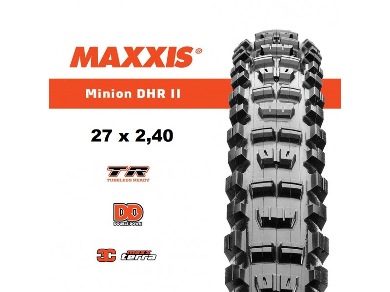 MAXXIS Opona Minion DHR II 3C  27x2,40 WT DD TR...