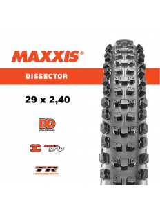 MAXXIS Opona DISSECTOR 3C MaxxGrip DD 29x2,40 WT TR 120TPI