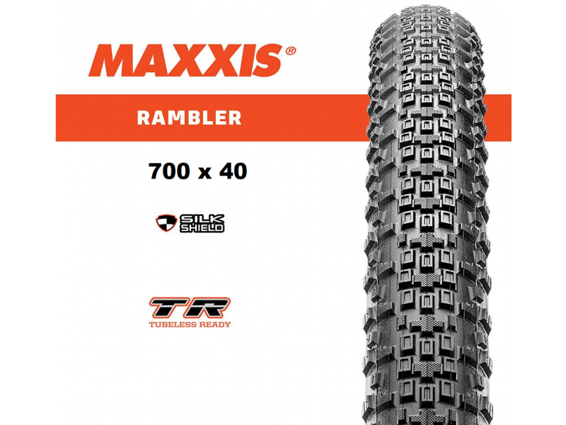 MAXXIS opona RAMBLER 700x40 60TPI Dark Skinwall