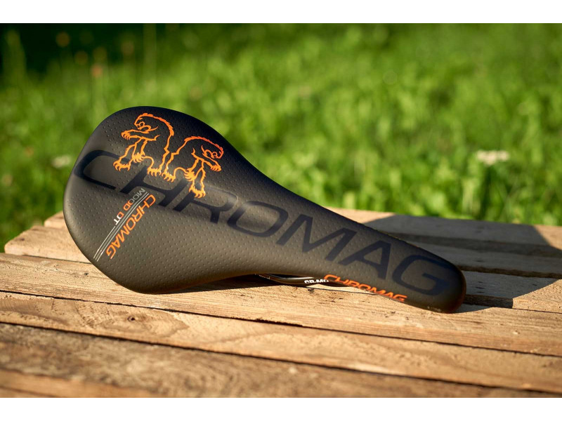 CHROMAG Siodło MOOD DT Black/Tight Orange