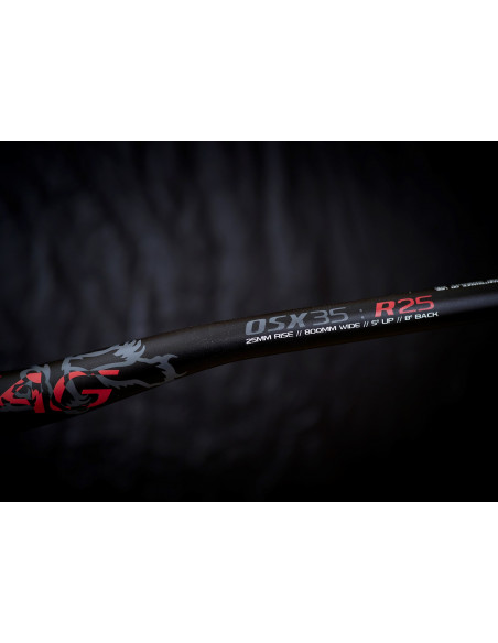 CHROMAG Kierownica OSX 35mm - 800mm Czarny/Czerwony