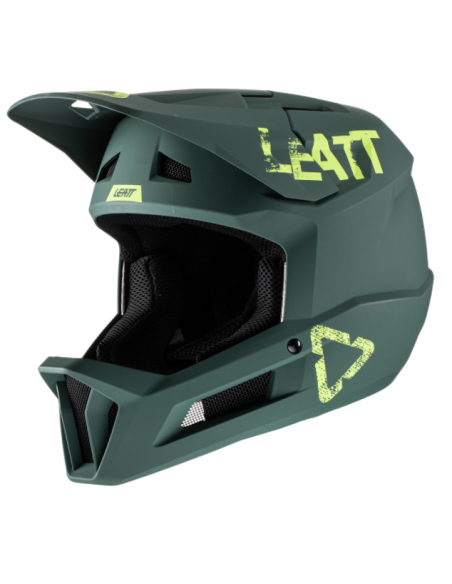 LEATT Kask MTB Gravity 1.0 V22 Zielony - Ivy