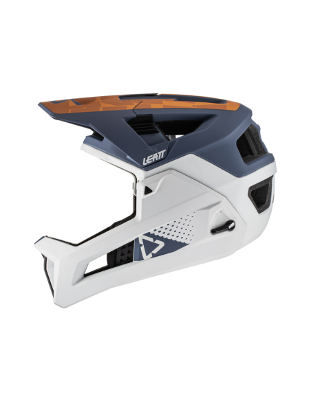 LEATT Kask MTB Enduro 4.0 V22 Rust Biały - Granatowy - Rdzawy