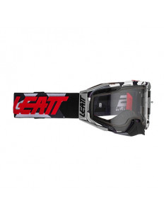 LEATT Gogle Velocity 6.5 Enduro  Black/Red/White - Szyba...