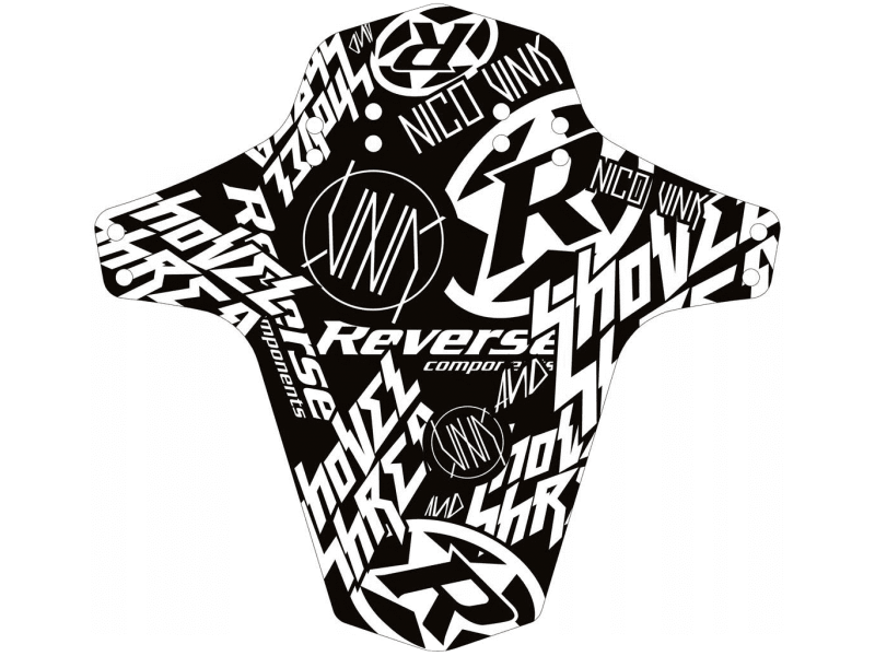 REVERSE Siodło Nico Vink - Shred White + błotnik