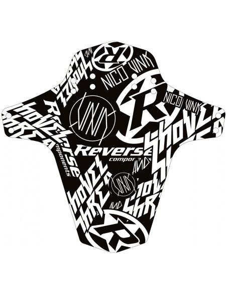 REVERSE Siodło Nico Vink - Shred White + błotnik