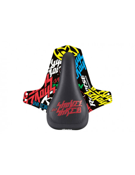 REVERSE Siodło Nico Vink - Shred Red + błotnik