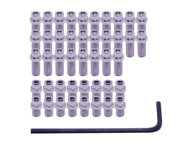 DMR Piny do Pedałów FlipPin - Srebrne