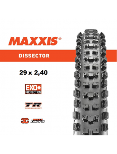 MAXXIS opona DISSECTOR TR MaxxTerra EXO+ 29x2,40 WT 60TPI TR Zwijana