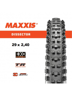 MAXXIS opona DISSECTOR WT MaxxTerra Exo 27,5x2,40 WT 60TPI Zwijana