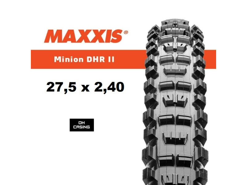 MAXXIS MINION DHR II 3C MaxxGrip 27,5 x 2,4 DH...