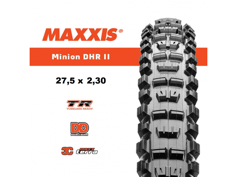 MAXXIS Opona MINION DHR II DD 3C TR 27,5x2,3...