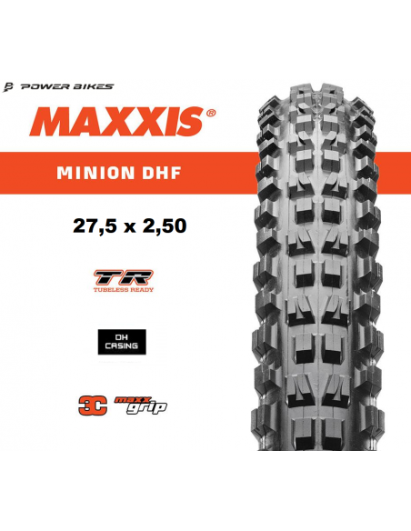 MAXXIS Opona MINION DHF WT 3C TR DH 27,5x2,50 - 2x60TPI