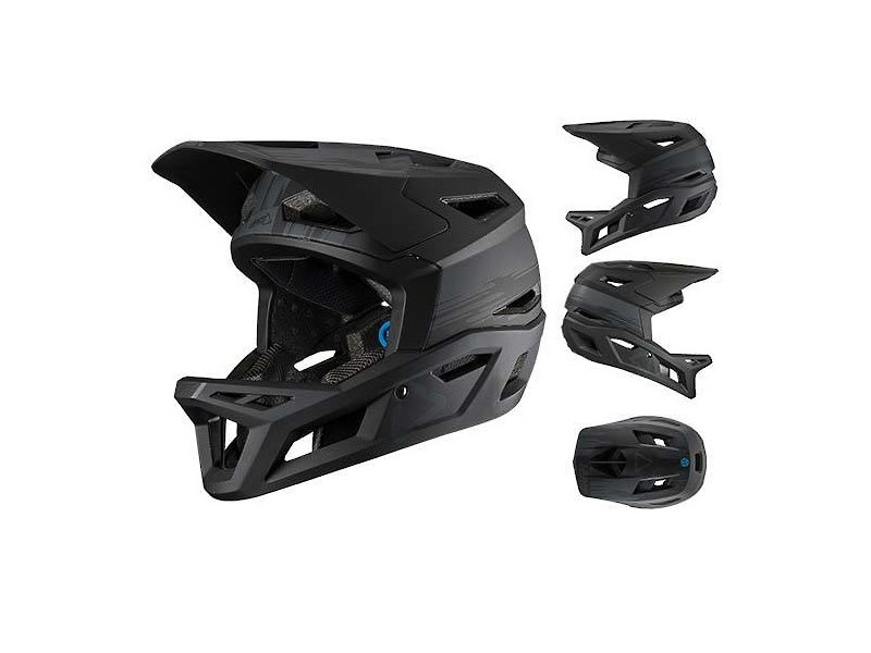 LEATT Kask MTB Gravity 4.0 V21.1 Czarny