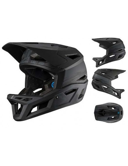 LEATT Kask MTB Gravity 4.0 V21.1 Czarny