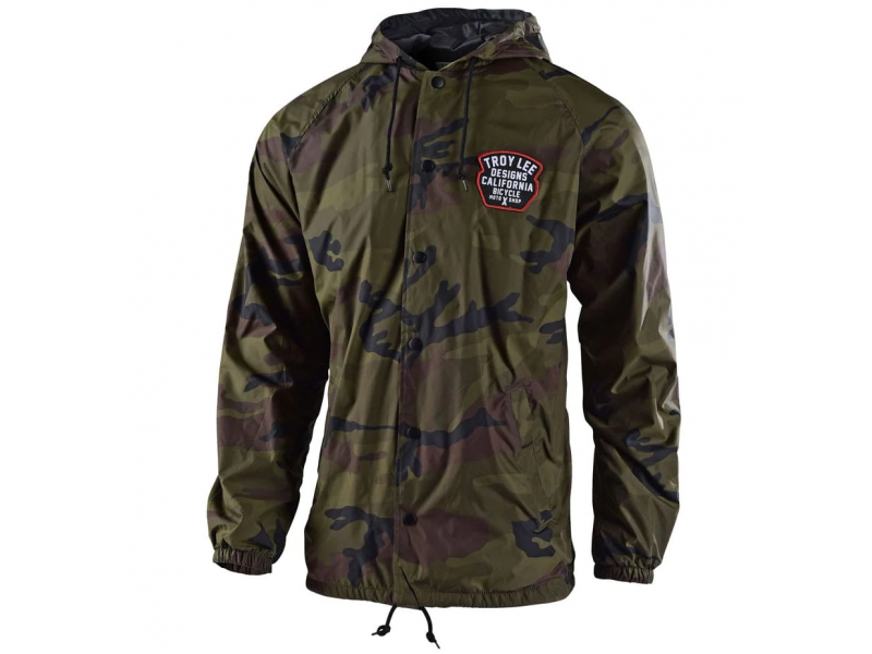 TROY LEE DESIGNS Kurtka Windbreaker Green Camo