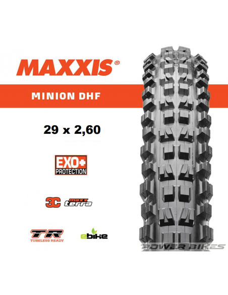 MAXXIS Opona MINION DHF 3CT EXO TR 29x2,60 120TPI