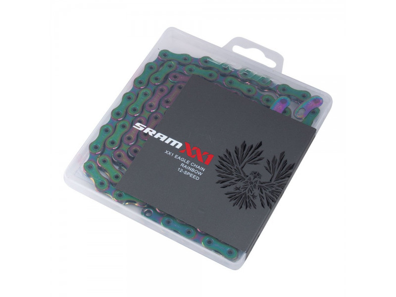 SRAM Łańcuch PC XX1 Eagle Rainbow 12rz + Spinka...