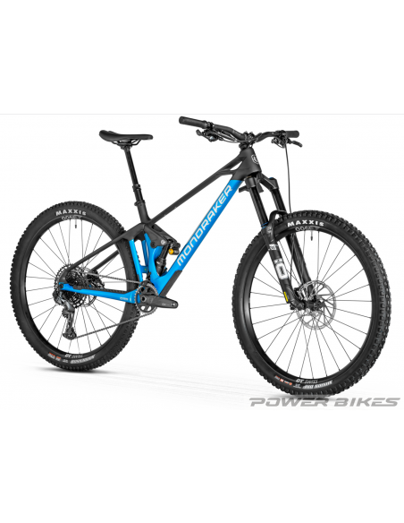 MONDRAKER Foxy Carbon RR 2022 - Ohlins Marlin Blue / Carbon Black