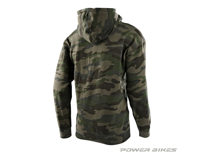 TROY LEE DESIGNS Bluza Signature Hoodie Army Green
