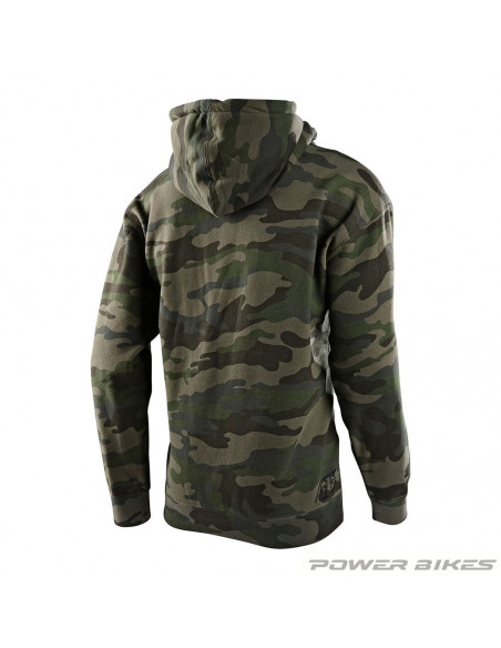 TROY LEE DESIGNS Bluza Signature Hoodie Army Green