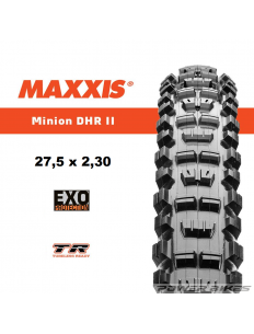 MAXXIS Opona MINION DHR II EXO Dual Comp 27,5x2,3 zwijana