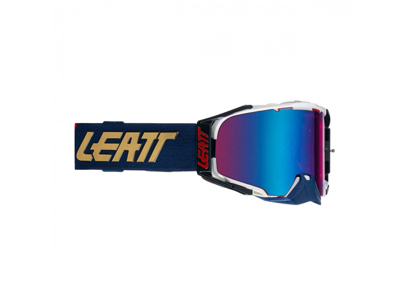 LEATT Gogle Velocity 6.5  - ROYAL Blue Szyba...