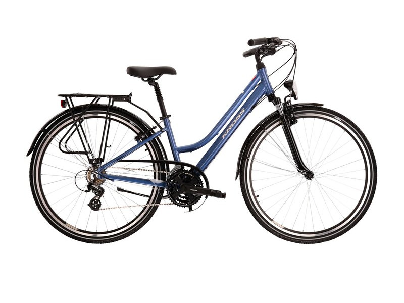 KROSS rower Trans 2.0 Damski 2022 - White / Blue