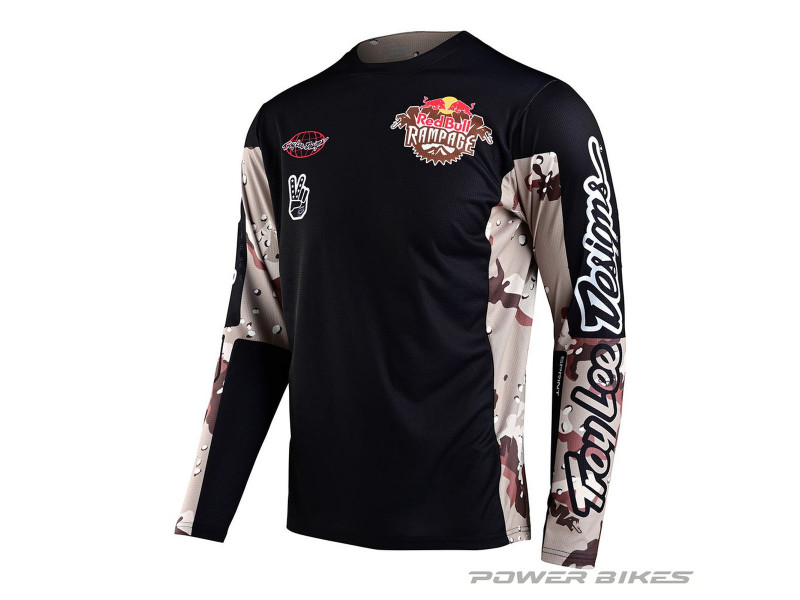 TROY LEE DESIGNS Jersey SPRINT Black TLD x Red...